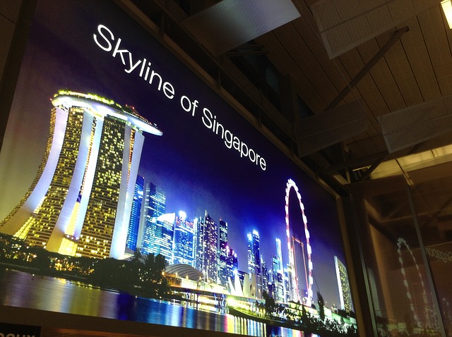 Airport in Singapur